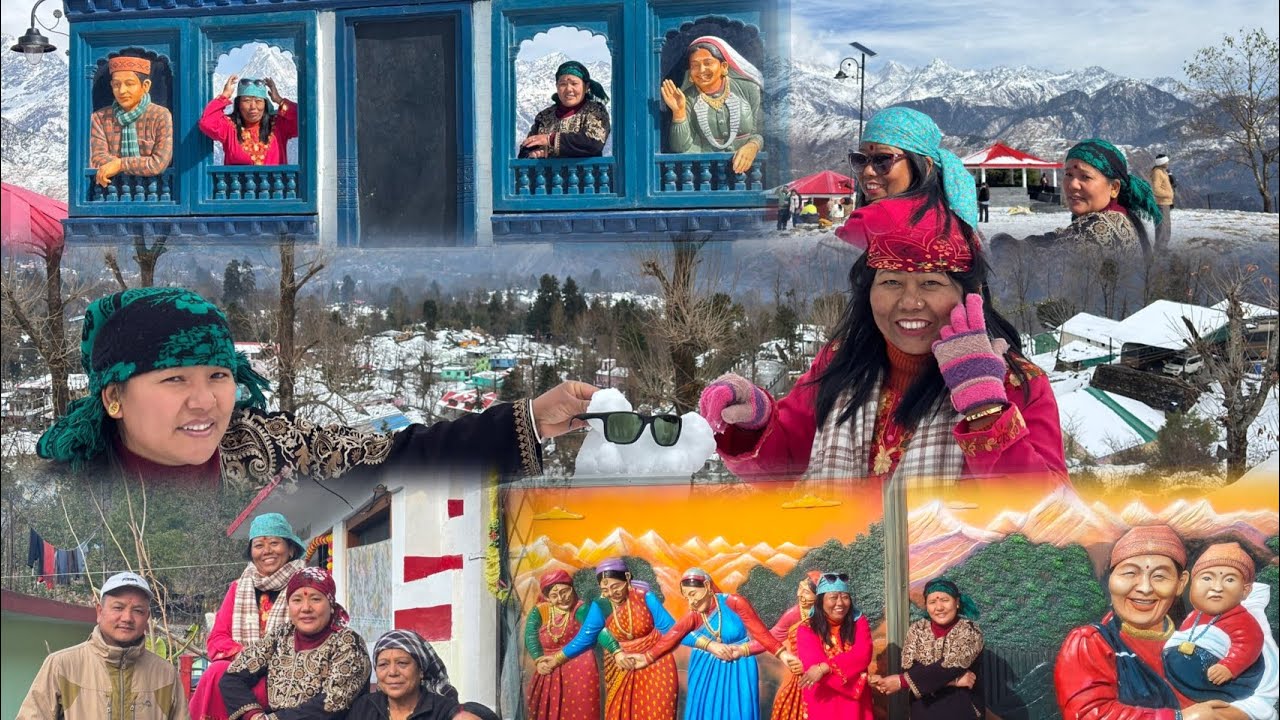 मुनस्यारी टूर नंदा देवी गंधक का पानी छोड़ी बगड़ होते हुए घर की और 👍🙏🥰