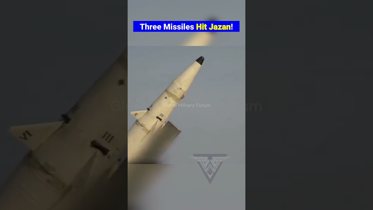 Burkan Missiles Strike Jazan