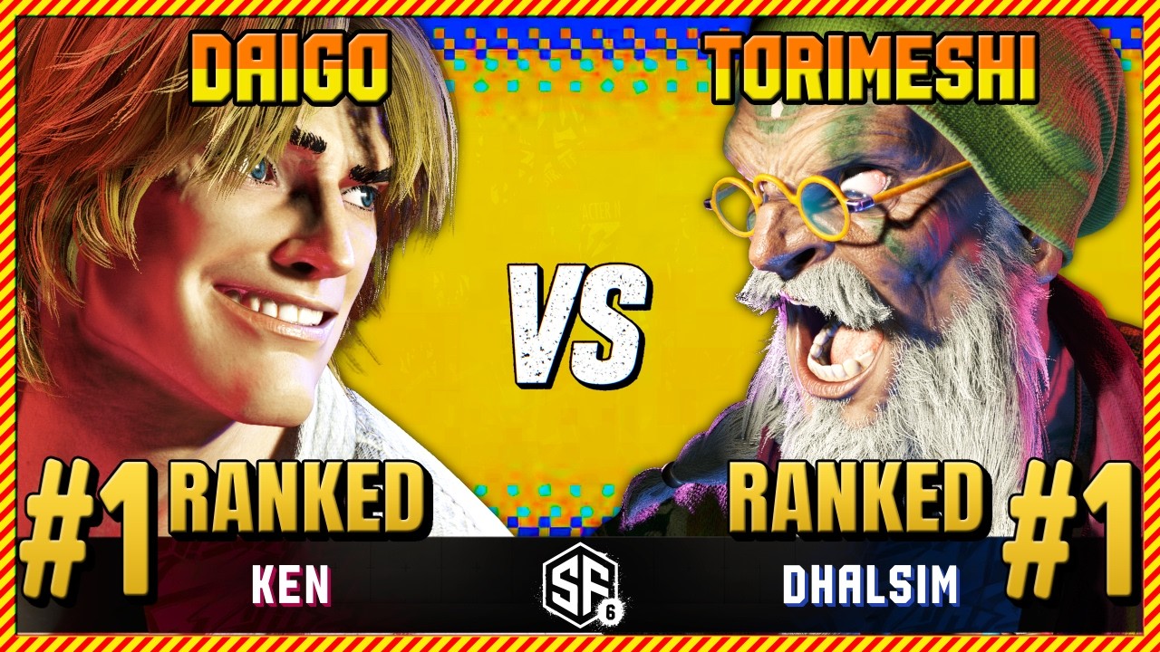 Street Fighter 6 🔥 Torimeshi (DHALSIM) vs Daigo-The-Beast (KEN) 🔥 SF6 High Level Match