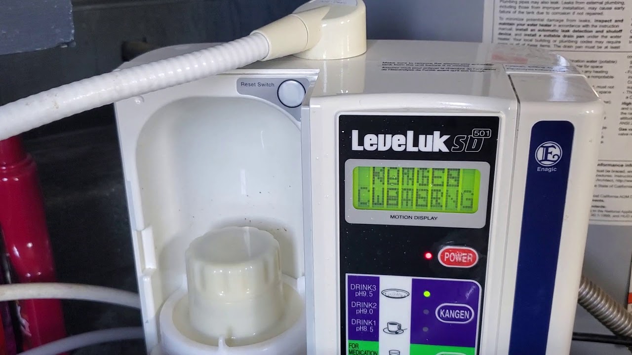 Enagic LeveLuk SD-501 SD501 Cleaning Problem