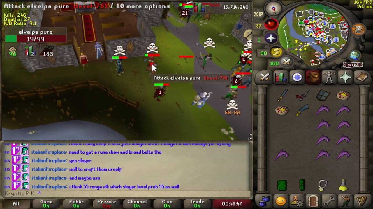 [IM] 99 Str 39 Cb | F2P PKing & Mooleta