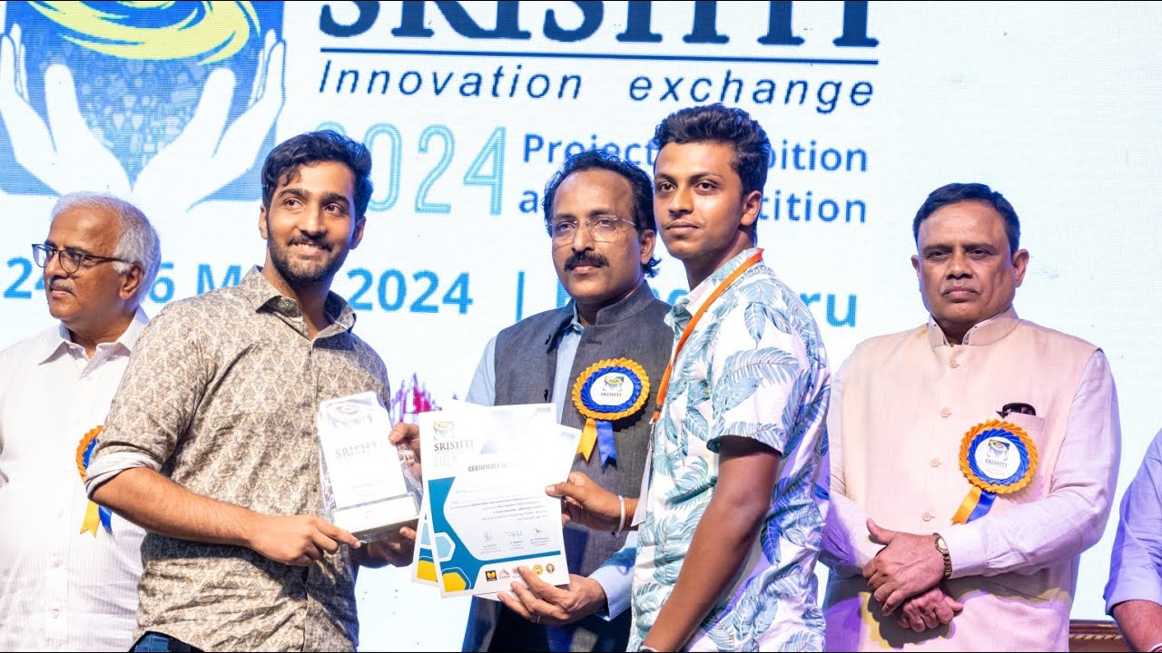 1st Place 🥇||  SRISHTI Innovation exchange 2024 || Atria Institute of Technology ||  Bengaluru 📍||
