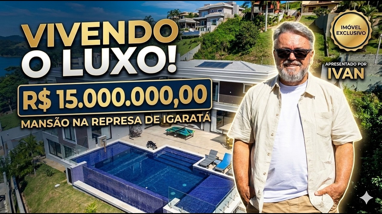 CASA CINEMATOGRÁFICA NA REPRESA DE IGARATÁ - SP || IVAN RODRIGUES
