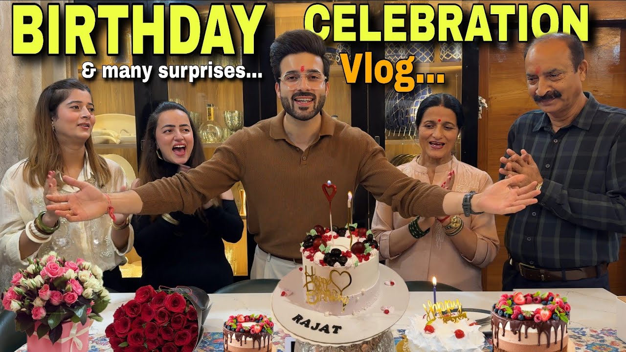 Rajat's Birthday Celebration || Isse Surprises Rakhna Bohot Mushkil Hai || Jyotika and Rajat