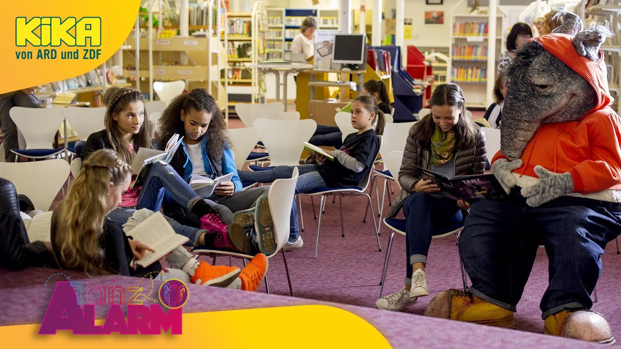 In der Bibliothek | TanzAlarm | Mehr auf KiKA.de