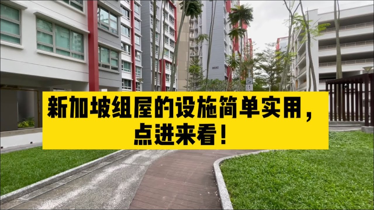 新加坡组屋设施 Singapore HDB Facility