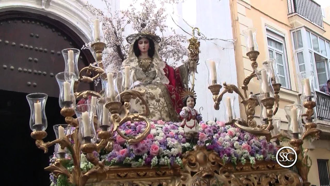 Divina Pastora - Salida desde su capilla en la calle Sagasta - Exposiciones PIETAS POPULI 2012