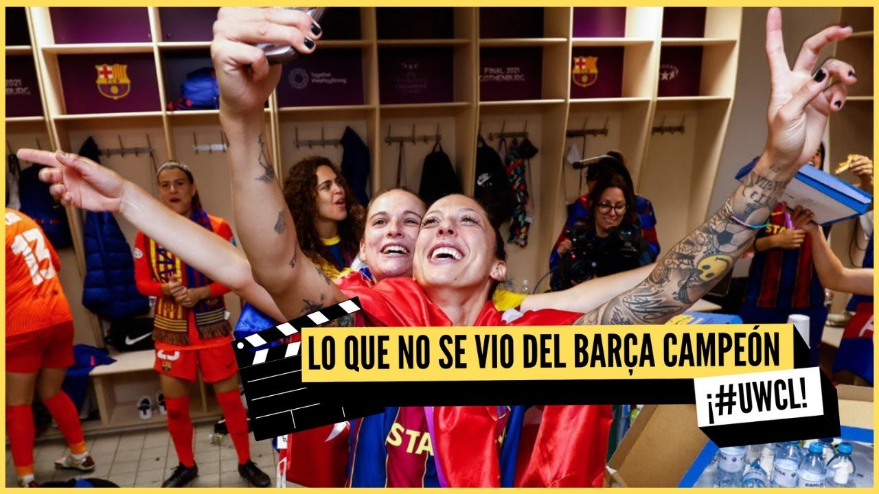 Lo que no se vio del BARÇA CAMPEÓN | UWCL