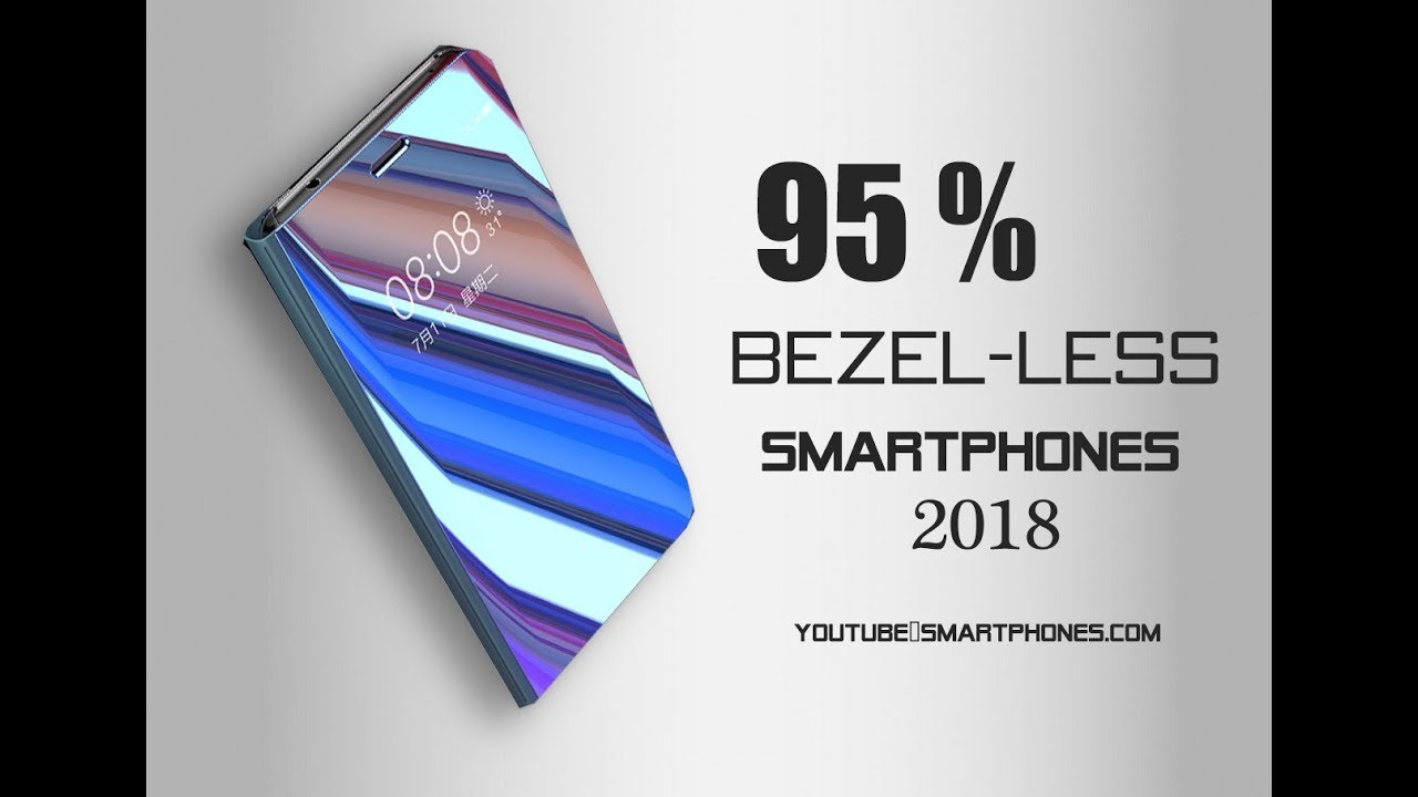 Top 5 Latest 95% Bezel Less Smartphone 2018 ! Without Notch