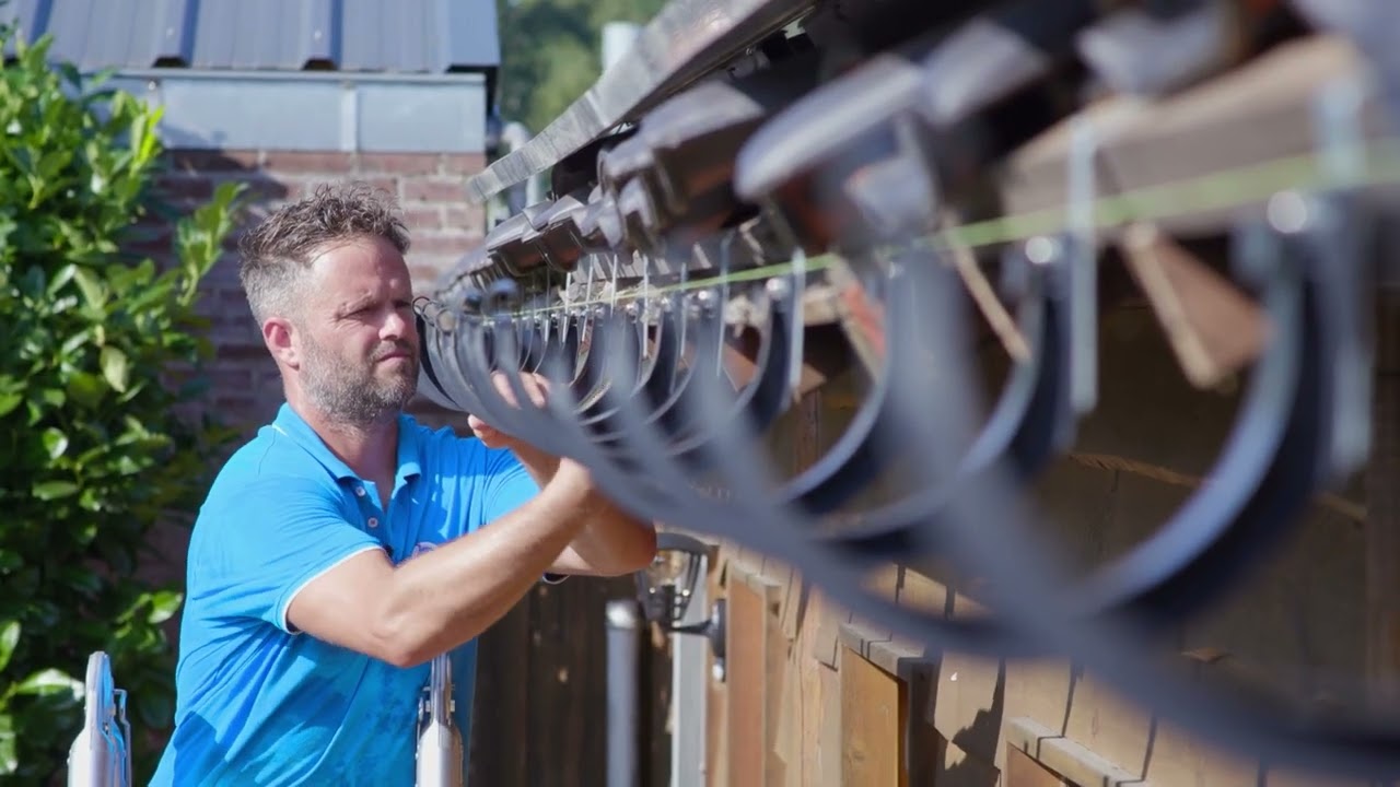Slim opgelost TV: De Nicoll TECHTAN&reg; kunststof dakgoten