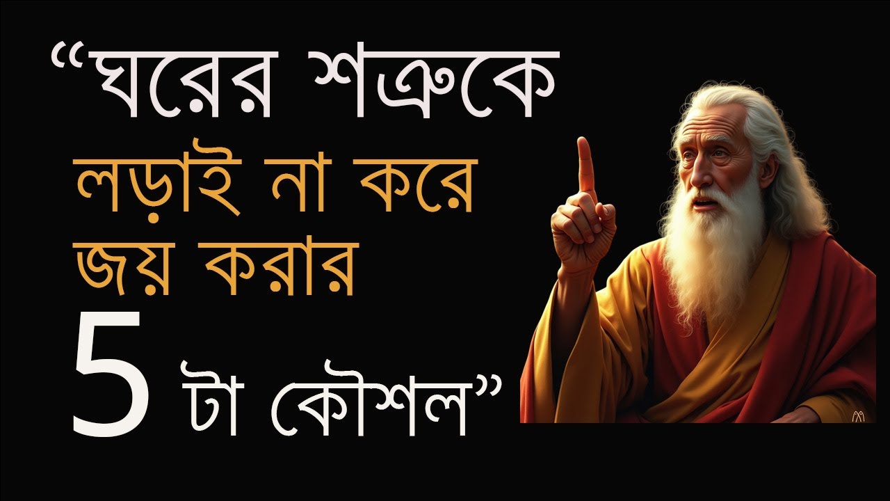 আপনজন শত্রু হলে লরাই না করেই জয়ি হওয়াও 5টা কৌশল5 strategies to win without even fighting#motivation