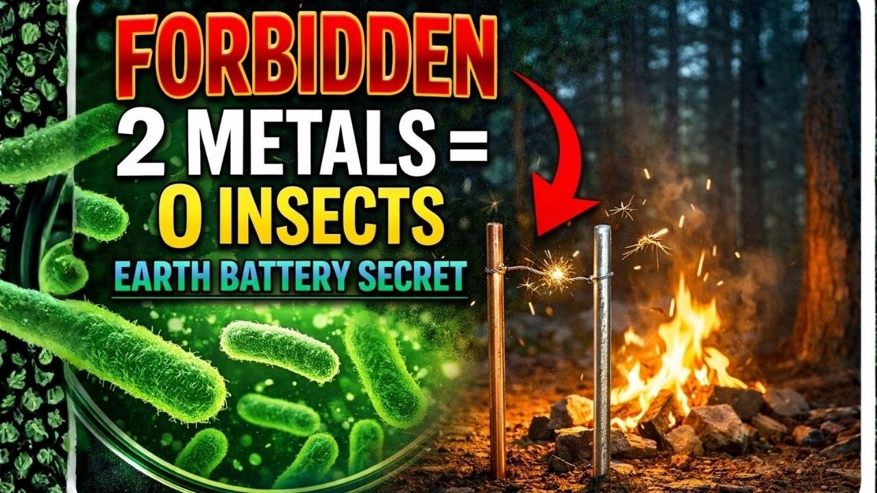 Connecting Two Metals REPELS ALL Insects &mdash; The 