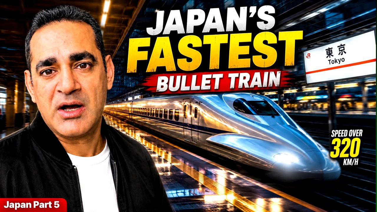 Riding the World’s Fastest Train! 😱 Bullet Train Experience