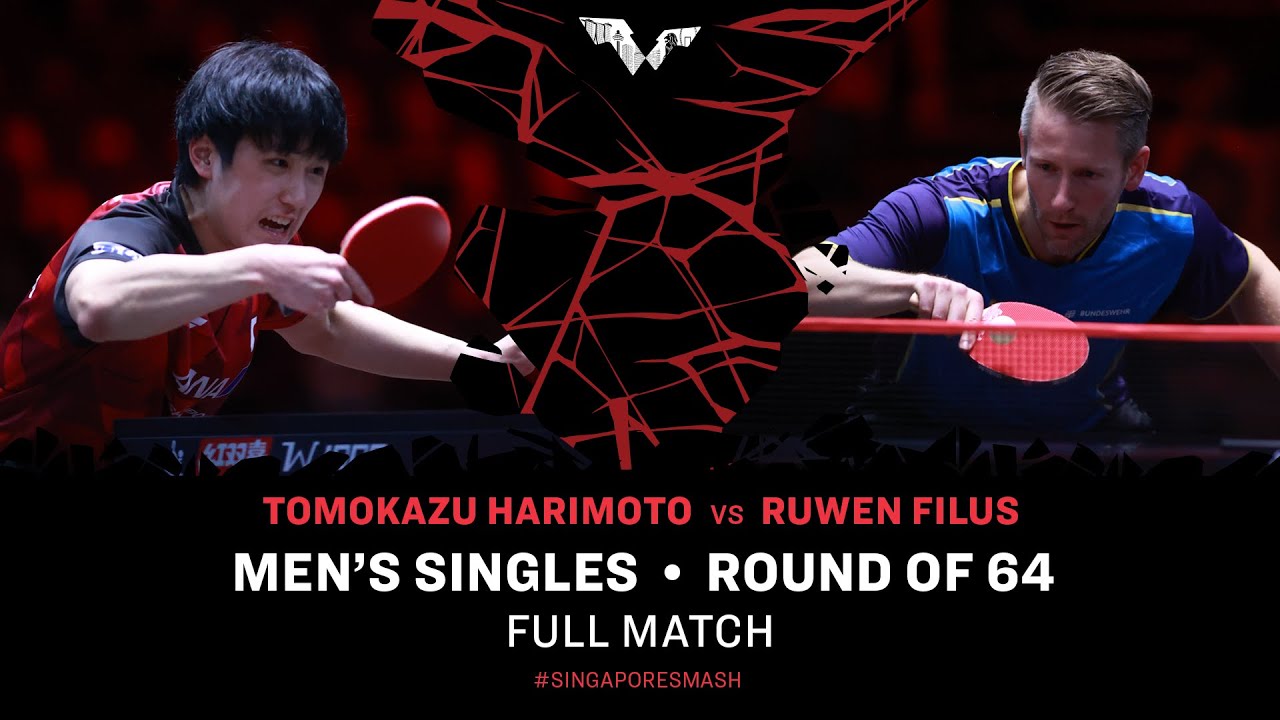 FULL MATCH | Ruwen FILUS vs Tomokazu HARIMOTO | MS R64 | #SingaporeSmash 2024