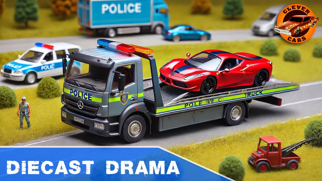 Diecast Police Chase & Mega Truck Racing – Over 1850 Vehicles in Motion