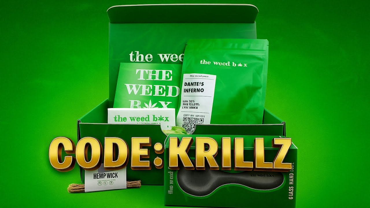 Dante`s Inferno Strain + Hand Pipe From TheWeedBox. Reviews By Krillz