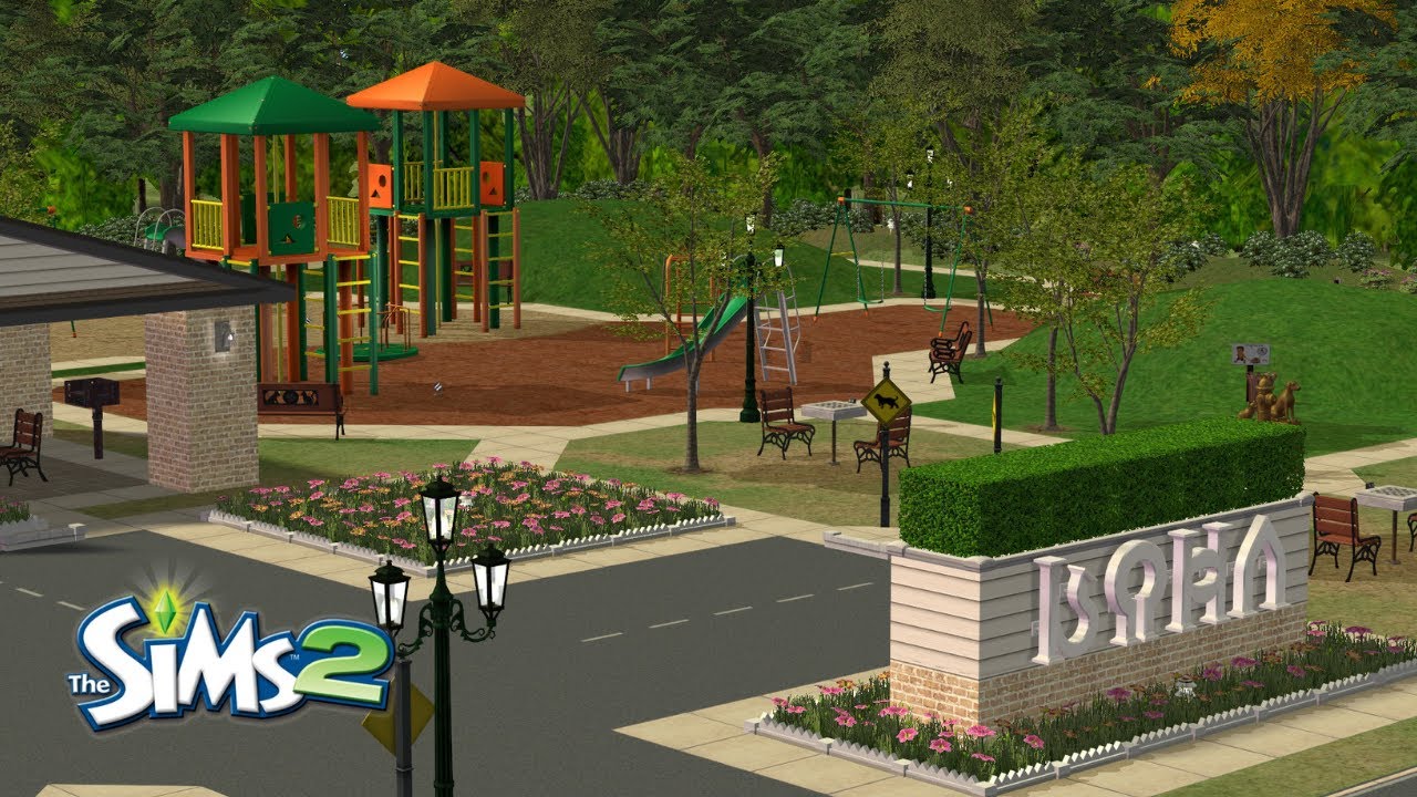 Green Hills Park: The Sims 2 Speed Build