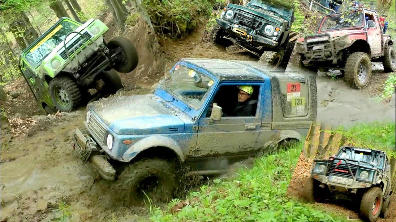 SUZUKI Samurai 4X4 off road Tisovec 2023  best moments