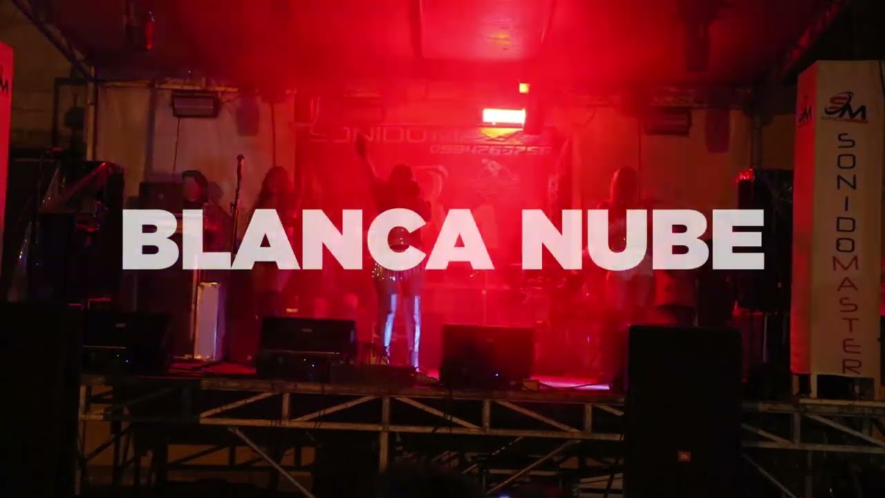 BLANCA NUBE_ COVER- BRINDO POR TI Y POR MI