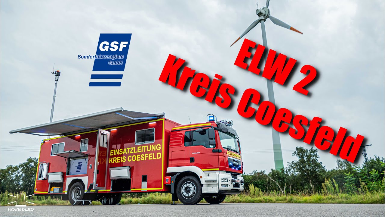 ELW 2 Kreis Coesfeld Einsatzleitwagen GSF