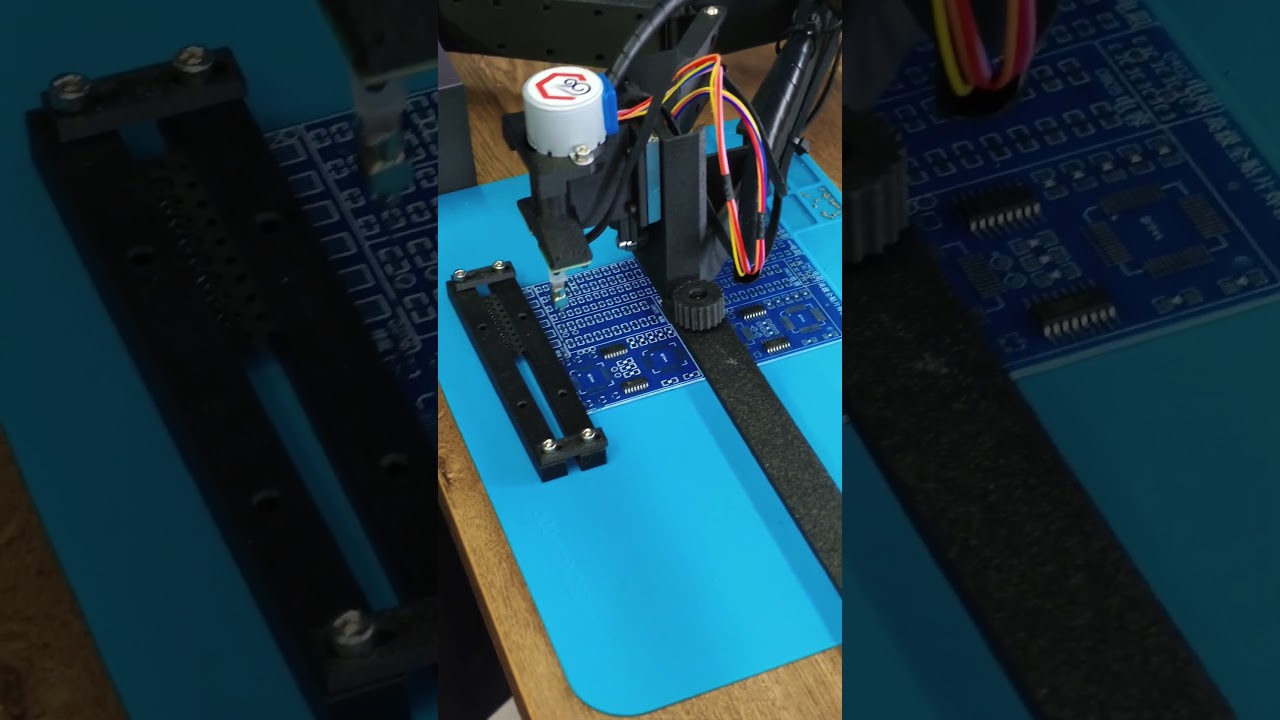 Установка SMD-компонентов на практике: САХАРА СХ250-МО в деле #SMD #Сахара #Производство Электроники