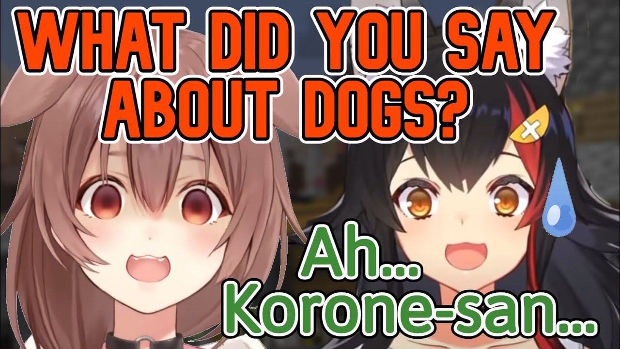 Mio Accidentally Insults Korone With Her Comment About Dogs [Hololive/Subaru]