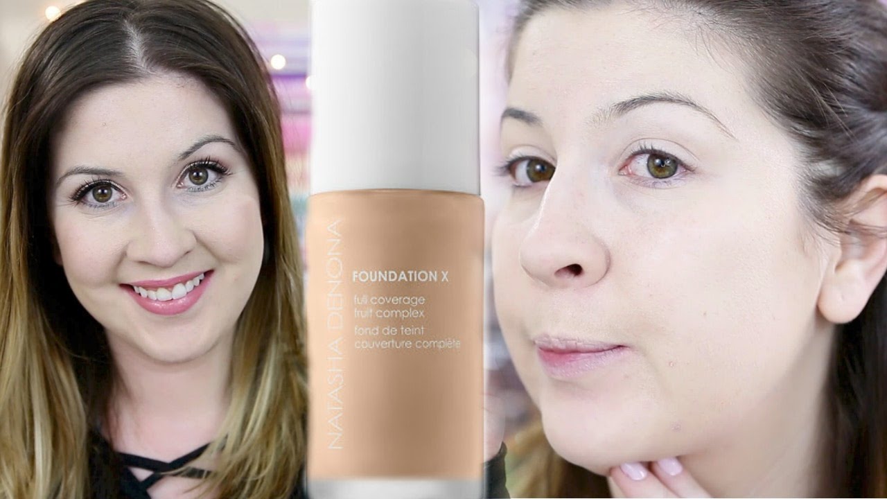 NEW NATASHA DENONA FOUNDATION X l REVIEW/DEMO/10 HR WEAR TEST