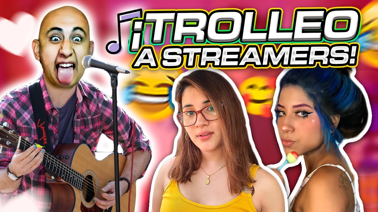 LE CANTO SERENATA a STREAMERS con BROMA PESADA 😂🎵| JEFRAIN