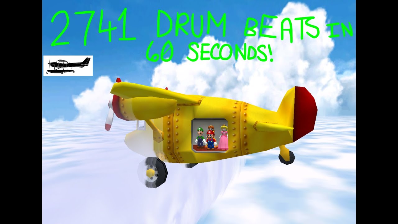 2741 Drum Beats in 60 Seconds with TIX Clock