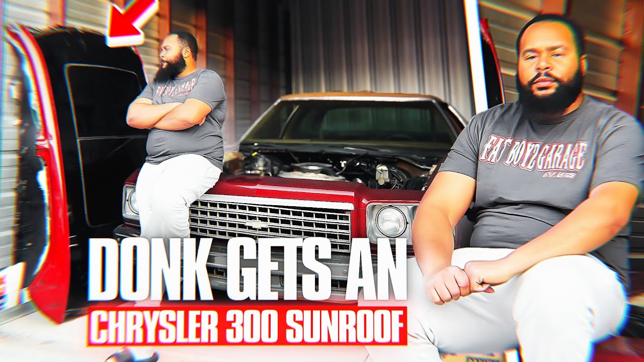 Donk Gets An Chrysler 300 Sunroof So @perchwilliams8307 To Install&hellip; #RoofLife 😎🤝
