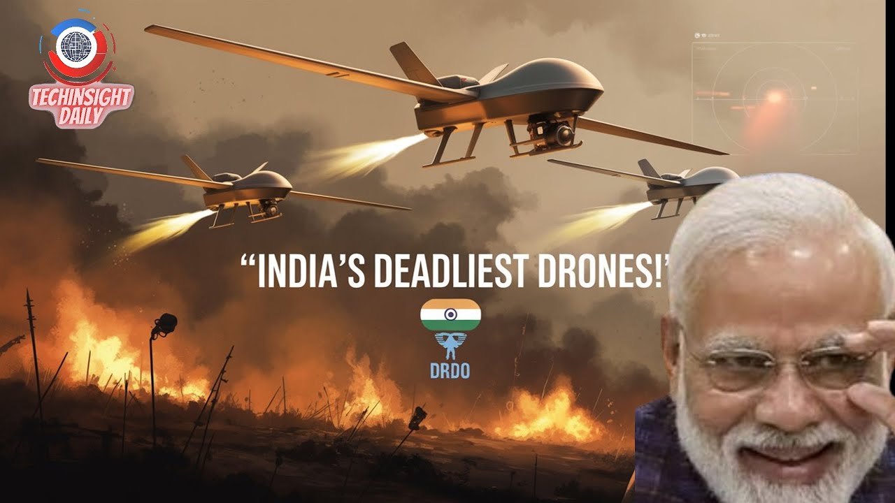 India's Secret Drone Revolution: TAPAS, Ghatak & CATS Warrior 
