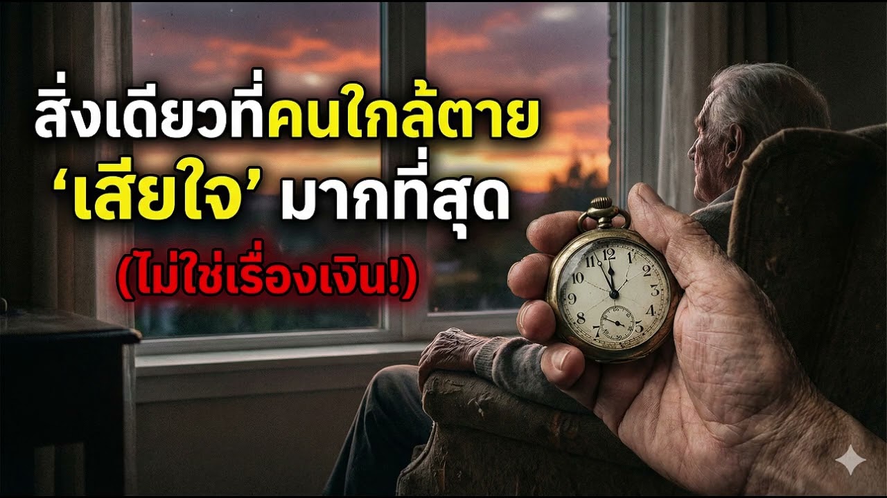 สิ่งเดียวที่คนใกล้ตาย 