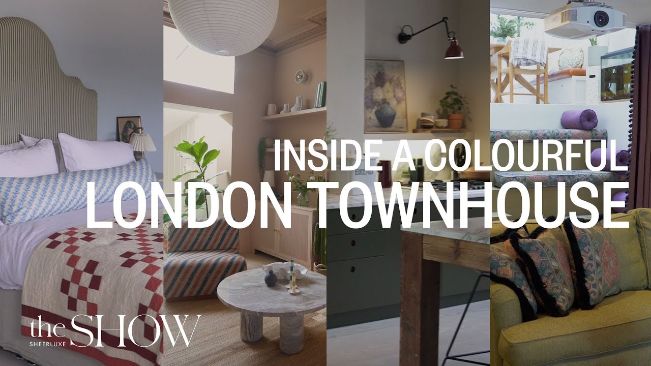 HOME TOUR | Inside A Colourful London Townhouse