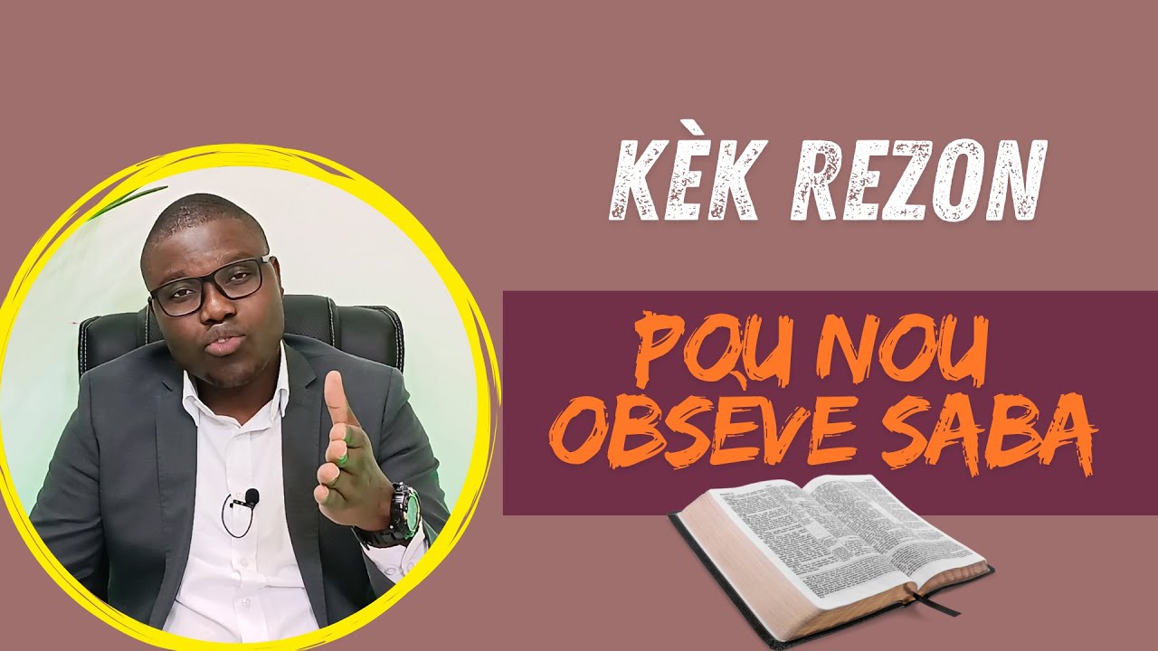 KÈK REZON POU NOU OBSÈVE SABA
