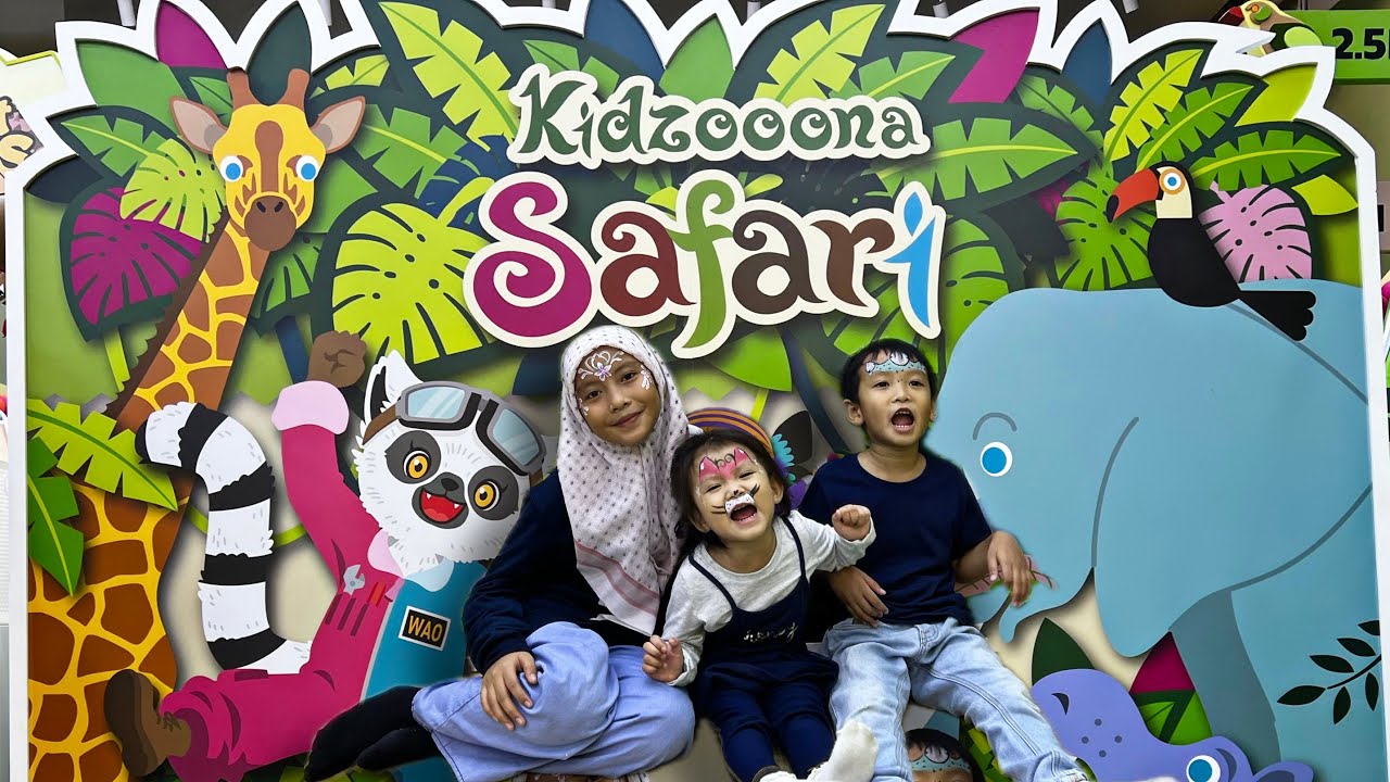 💢IJAT BAWA FAMILY KE KIDZOOONA SAFARI PERTAMA DI MALAYSIA🥰