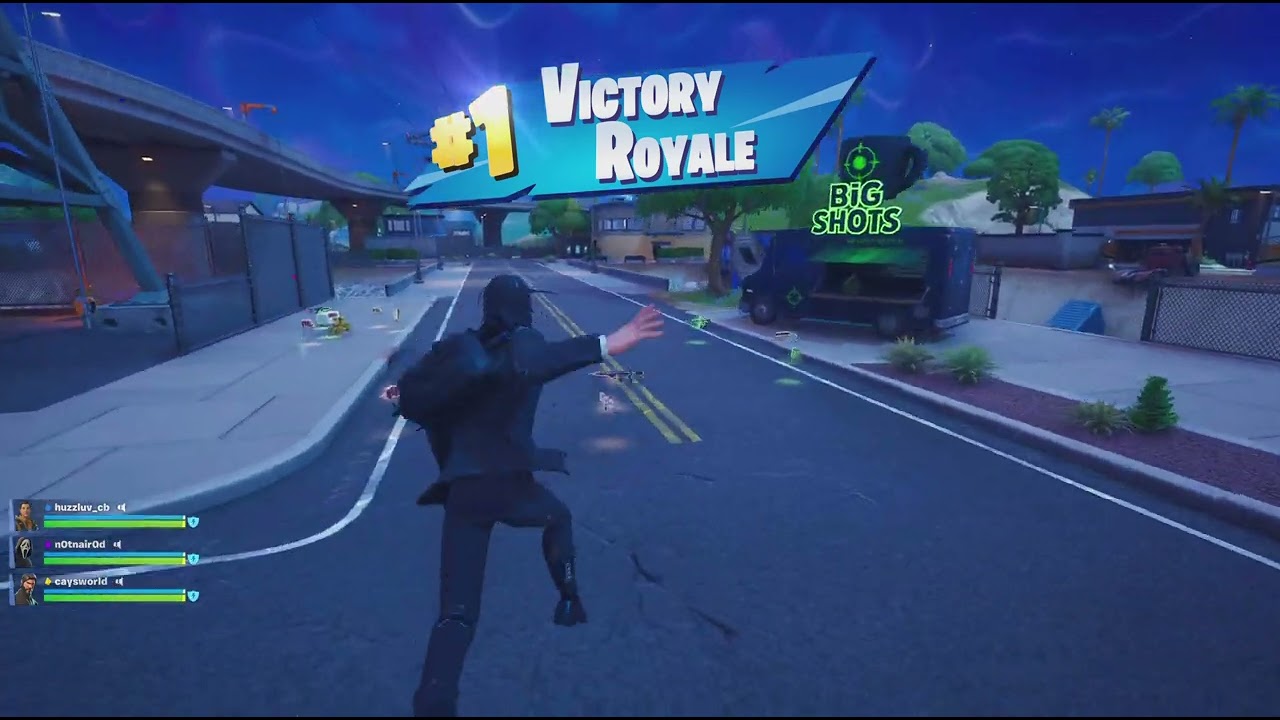 Fortnite Back To Back Wins With The Homies