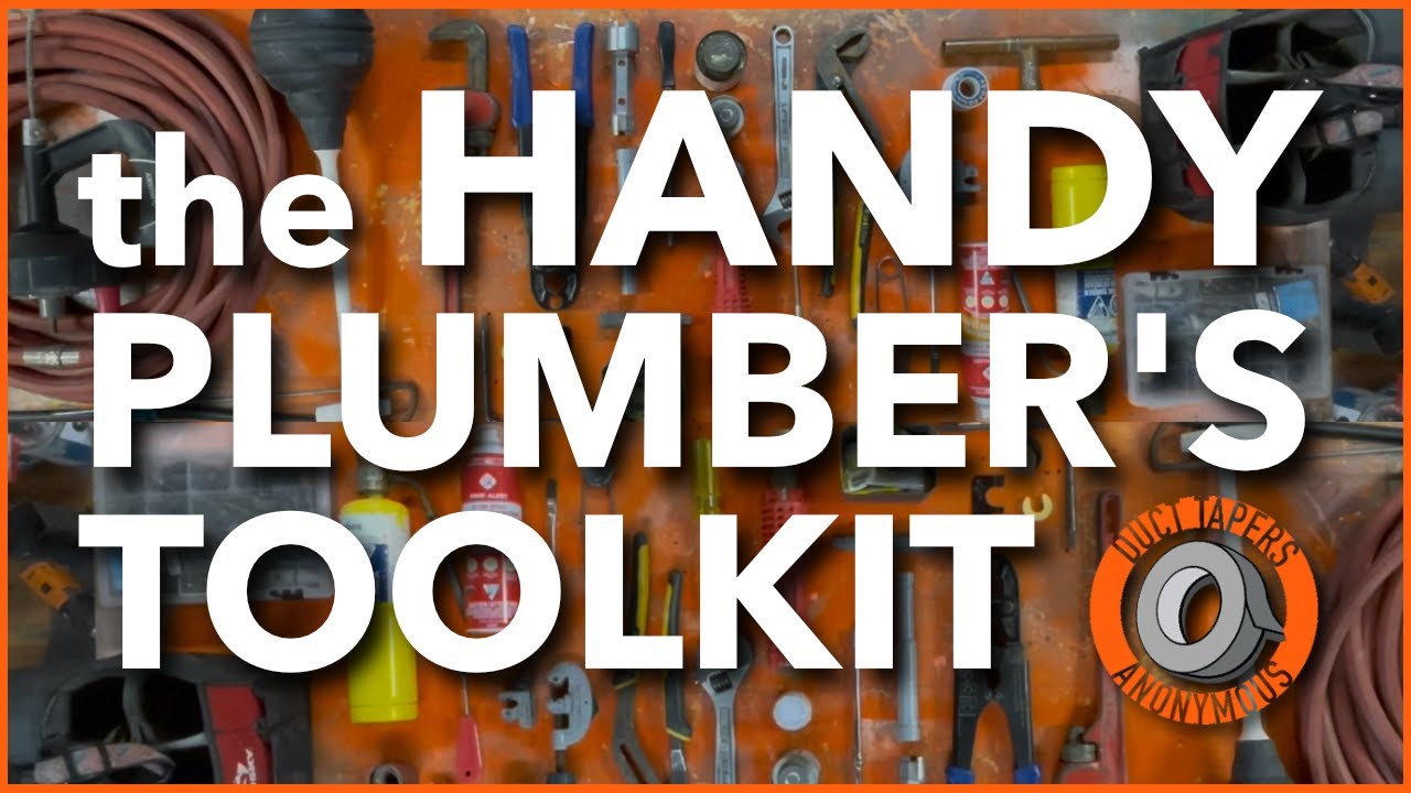 The HANDY PLUMBER'S PERFECT TOOLKIT #diy #tutorial #craft #home #tools