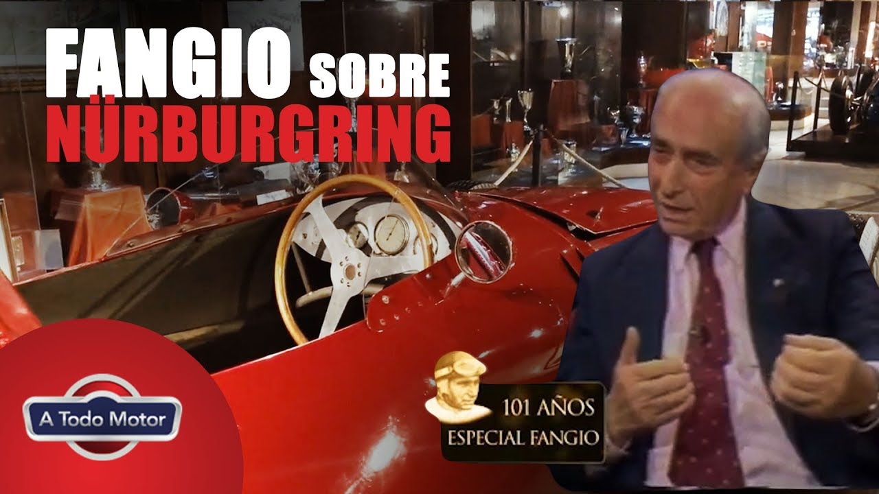 Fangio bajó 10 veces el record de Nurburgring en esta Maserati 250F – ¡Escuchalo a él contándolo!