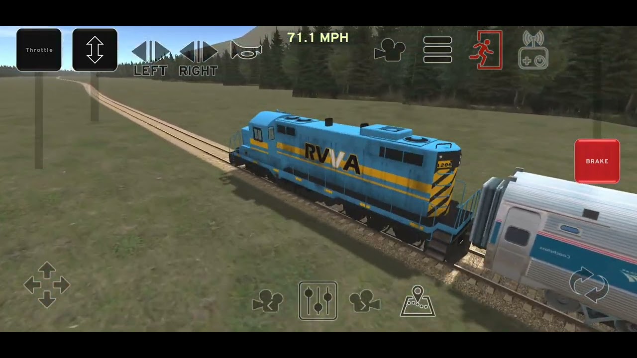 RVVA 1206 Train Bluecliff To Whitestone