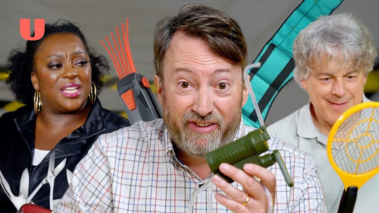 Comedians Test Weird Camping Gear With David Mitchell | Outsiders: Gone Wild