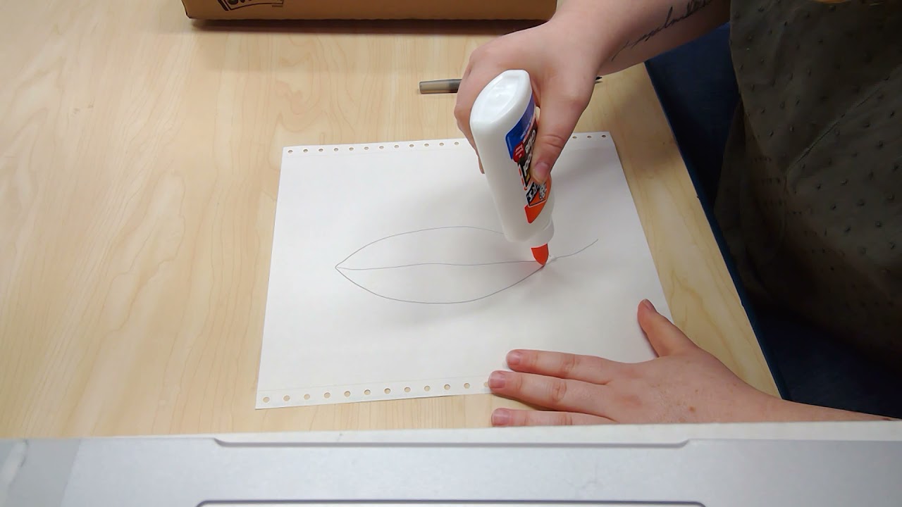 Teacher Stephanie  Leaf art