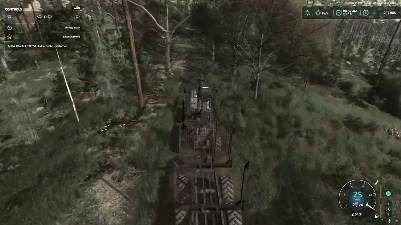 FS22 to the woods I go