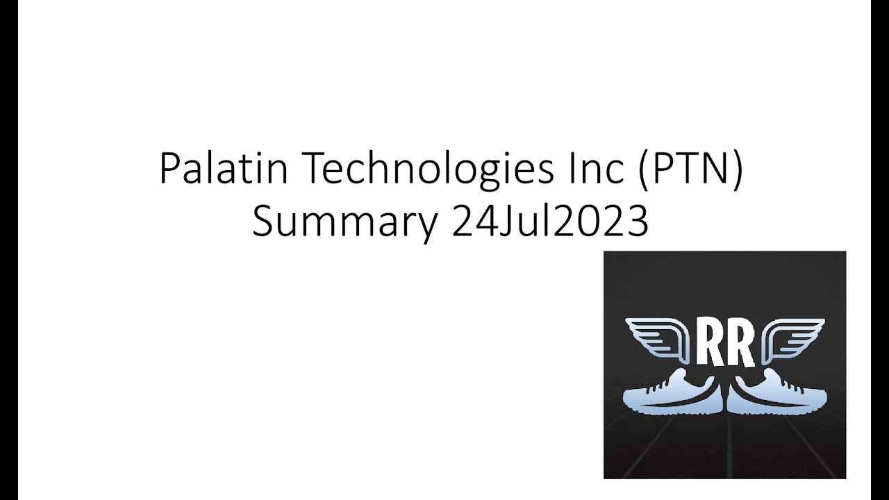Palatin Technologies Inc PTN Summary 24Jul2023