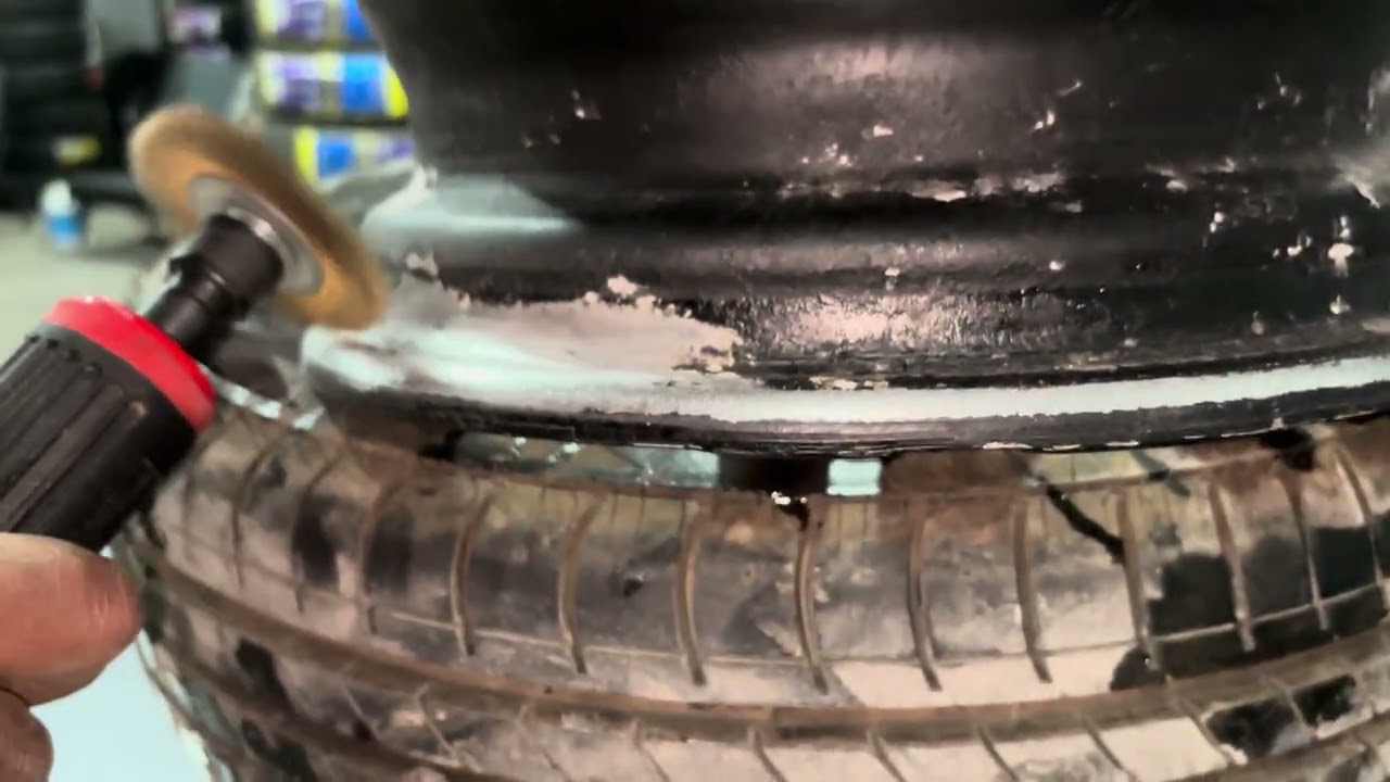 Rusty Alloy Rims cleaning 