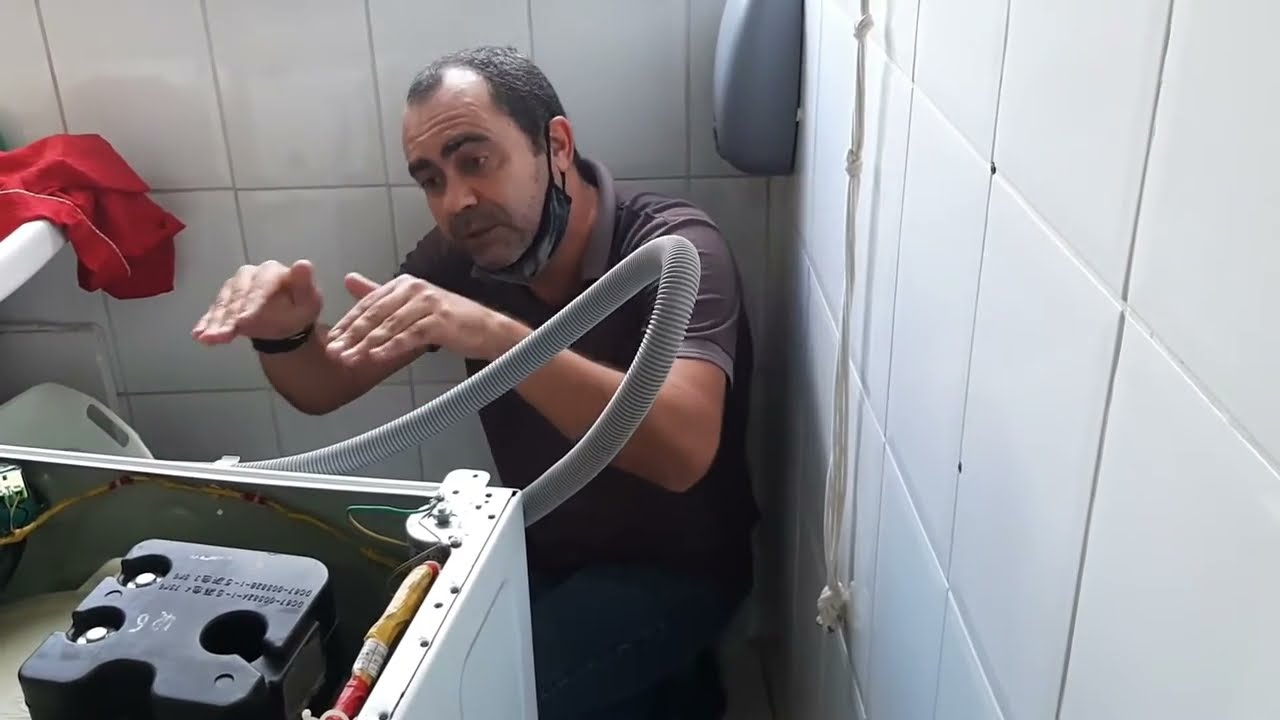 Lavadoras Samsung erro 3E e 3C: Cesto não gira : Segundo Aterramento