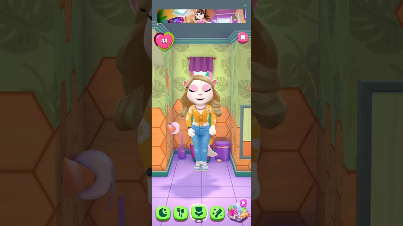My Talking Angela 2 - Игры с геймплеем 🌿🪻🌿