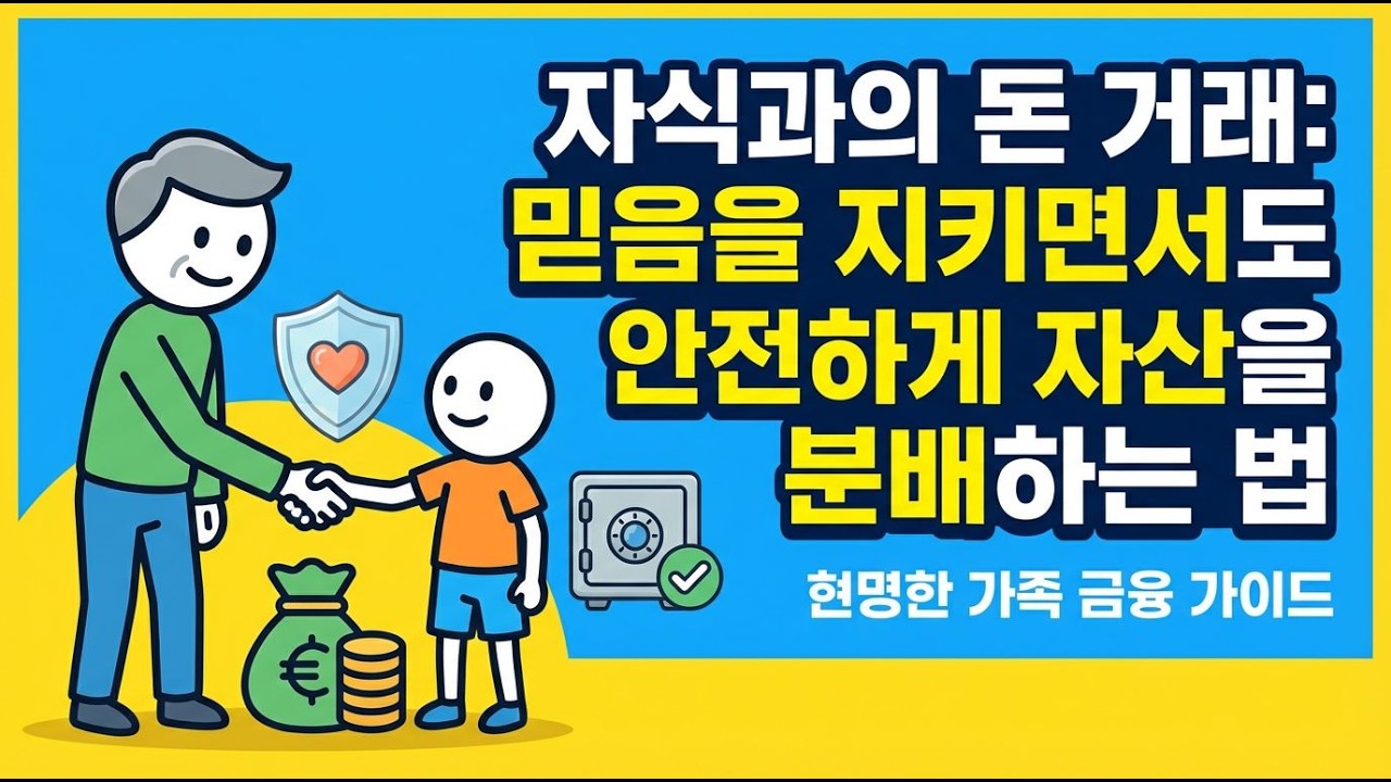 가족 간 금전 거래, 관계를 지키는 법은?