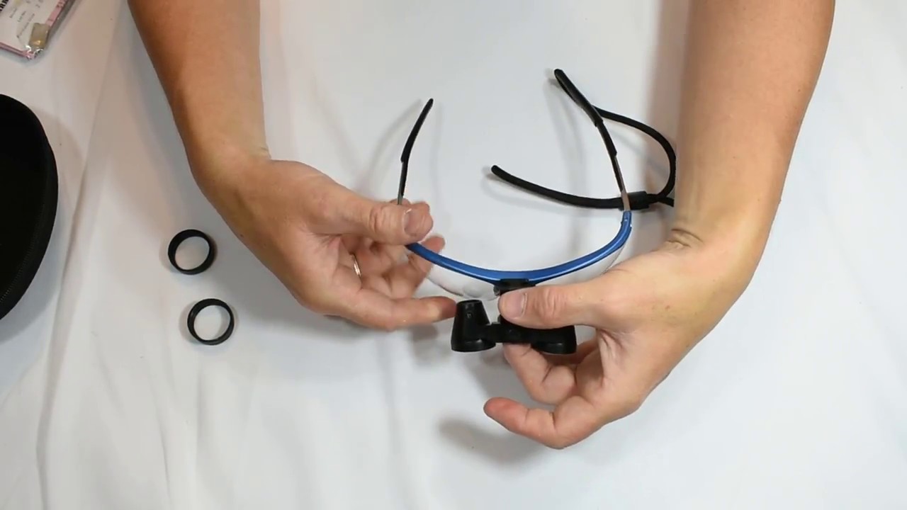 How to adjust feather flip-up Loupes - Dental Loupes