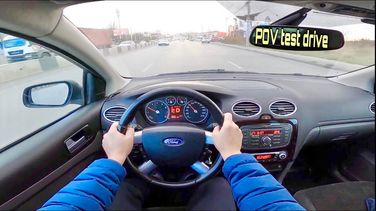 2007 Ford Focus 2 Ghia (1.6 AT 115 hp) POV test drive
