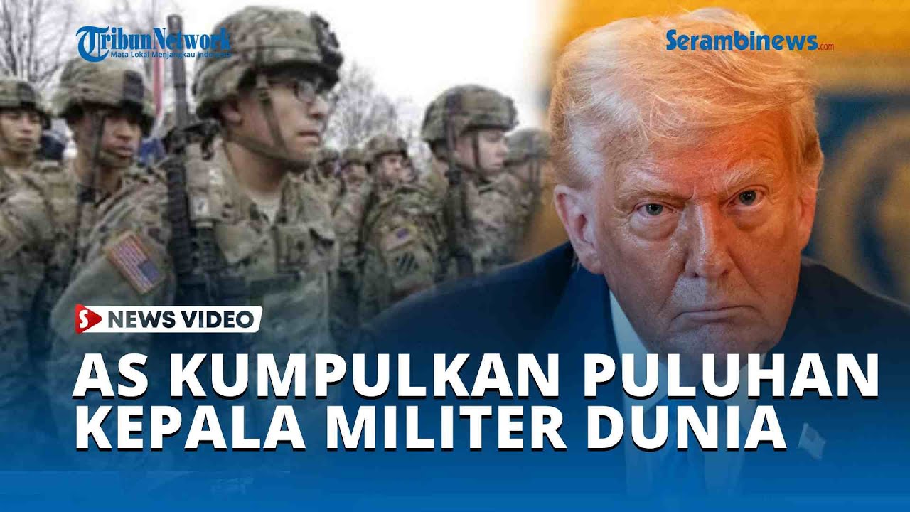 Pertemuan Langka, AS Kumpulkan Puluhan Kepala Militer Dunia di Washington
